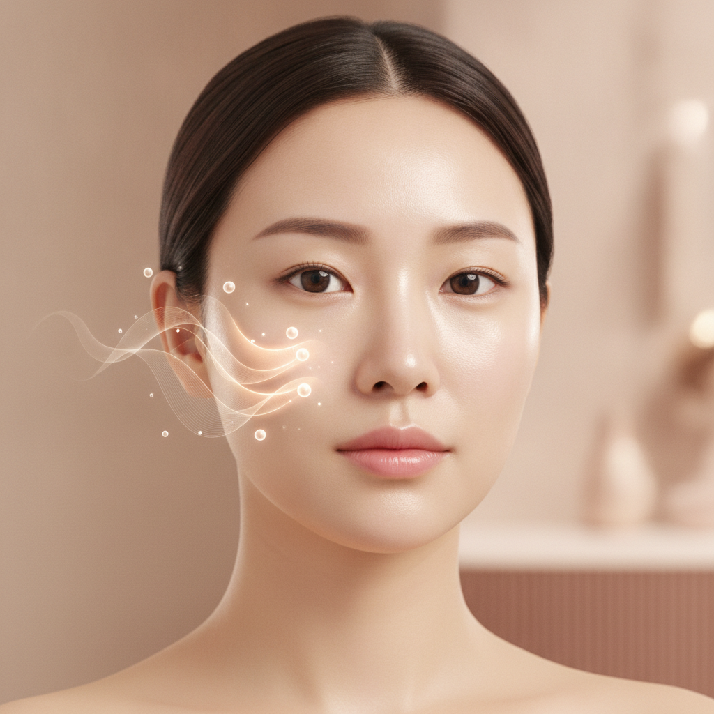 1. 여드름 흉터 재생 레이저의 작용 원리와 피부 회복 기전 관련 의료 정보 콘셉트 이미지