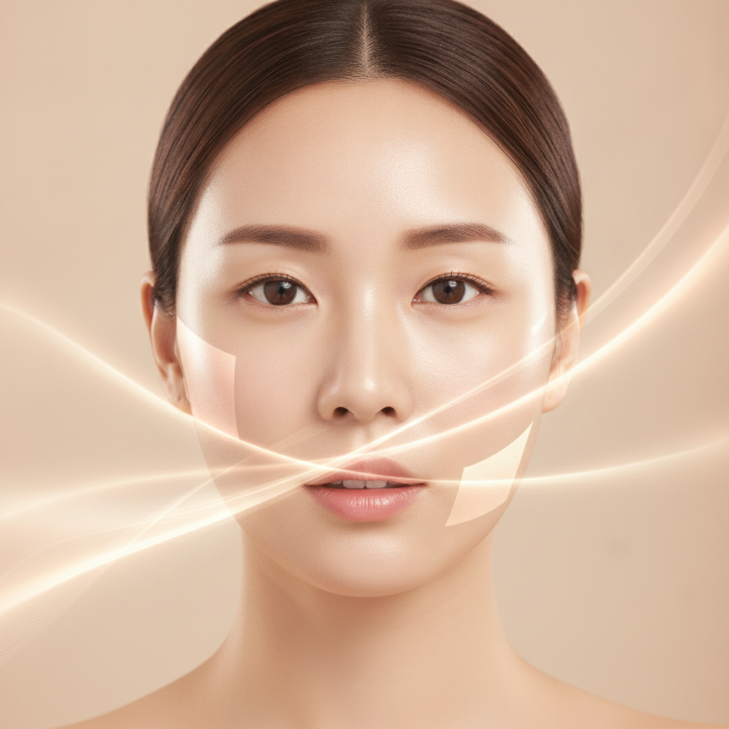 Fotona 4D의 치료 원리: 두 가지 파장과 구강 내 조사 메커니즘 관련 의료 정보 콘셉트 이미지